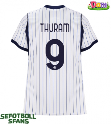 Inter Milan Marcus Thuram #9 Bortatröja Kvinnor 2026-27 Kortärmad